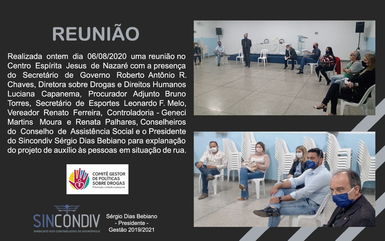 REUNIÃO - CENTRO ESPÍRITA JESUS DE NAZARÉ