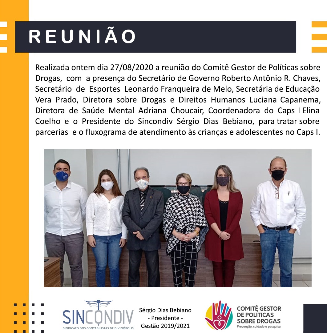 REUNIÃO DO COMITÊ GESTOR - ATENDIMENTO NO CAPS I