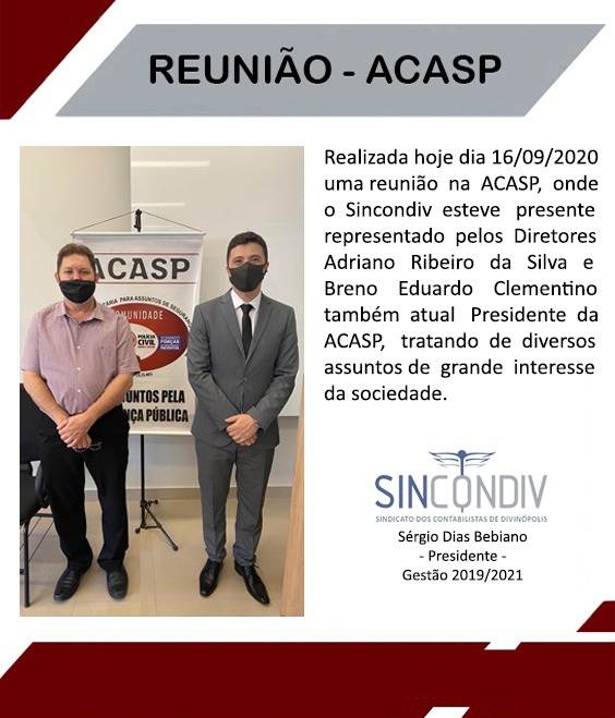 REUNIÃO - ACASP